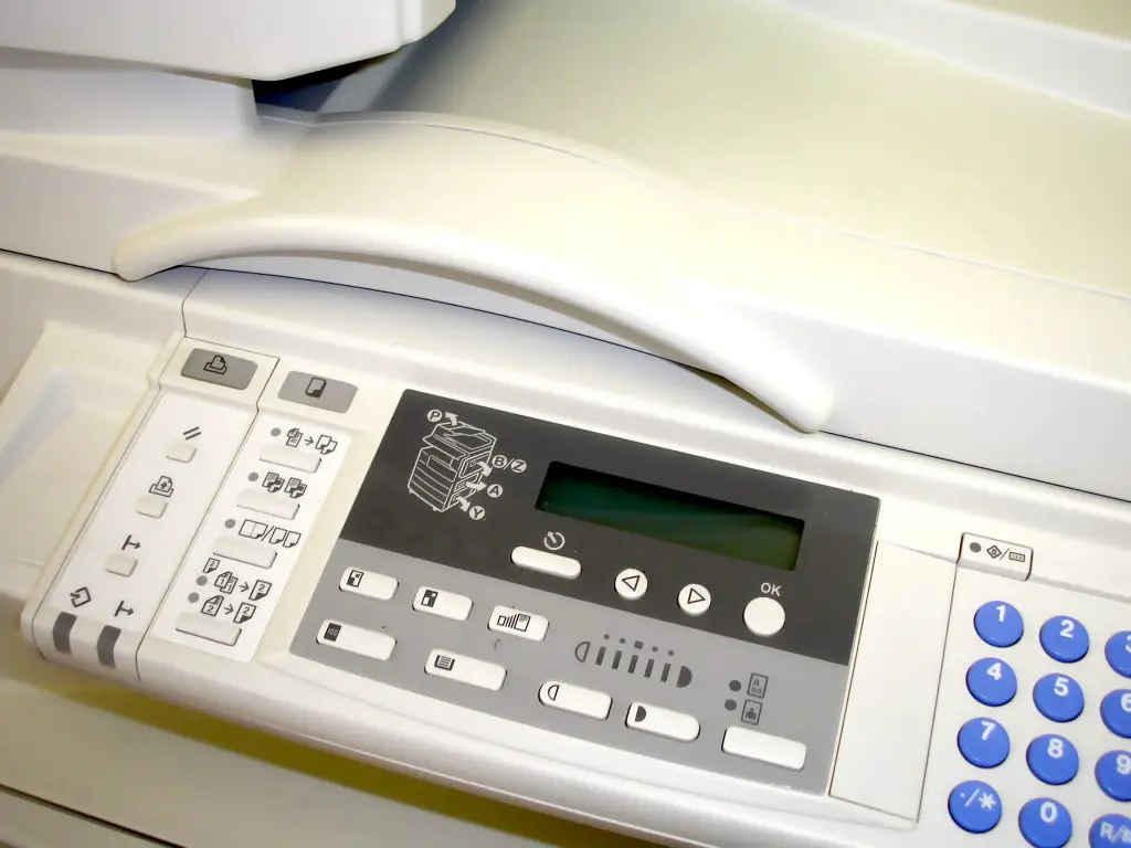 Photocopier for copyright material