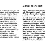 bionic reading